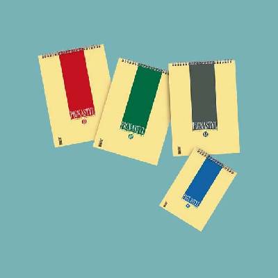 Бележник Pigna Styl А6 60 л. сп. каре (1120244-0215625-5M)