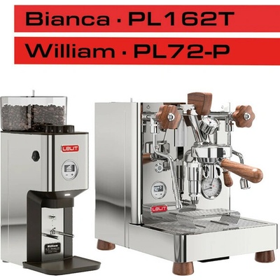 Set Lelit Bianca PL162T-EU V3 + William PL72-P