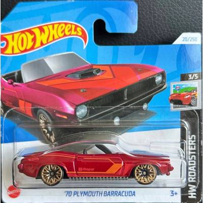 Mattel Hot Wheels '70 Plymouth Barracuda HW Roadsters