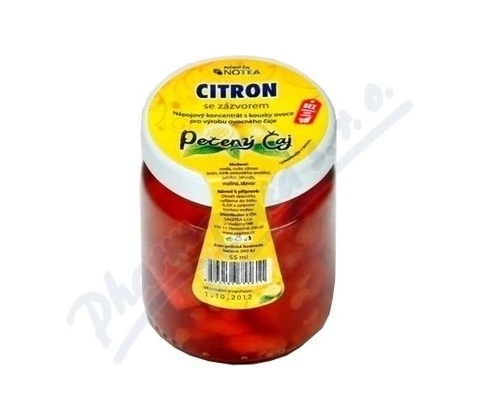 Notea pečený čaj Citron se zázvorem 55 ml