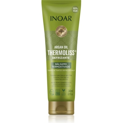 INOAR Argan Oil System Thermoliss изглаждащ балсам За коса с термозащита 240ml