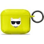 Karl Lagerfeld KLA3UCHFY калъф за AirPods 3, жълта Choupette (KLA3UCHFY)