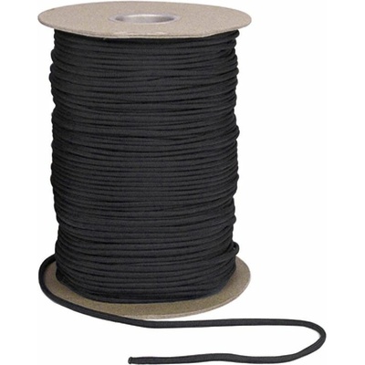 Šnůra PARACORD černá, Velikost: 1 metr/Ø 3 mm
