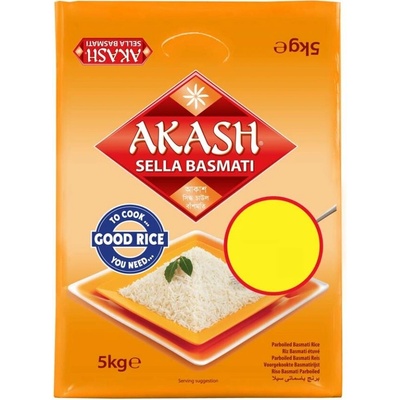 Akash Sella Basmati rýže 5 kg