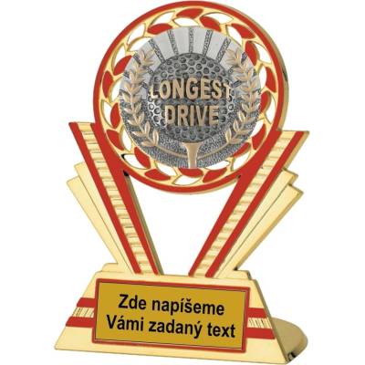 VIZINGR Longest drive plaketa Q130.06-K051 Q130.06-K051/13 cm