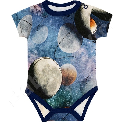 Baby Service Body krátky rukáv Planéty