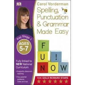 Spelling, Punctuation & Grammar Made Easy, Ages 5-7 (Key Stage 1) | Carol Vorderman (ISBN: 9780241182710)