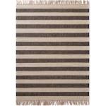 Hanse Home Черен/кремав двустранен/ръчно изработен ютен килим 120x170 cm Playa - Hanse Home (106334-120x170)
