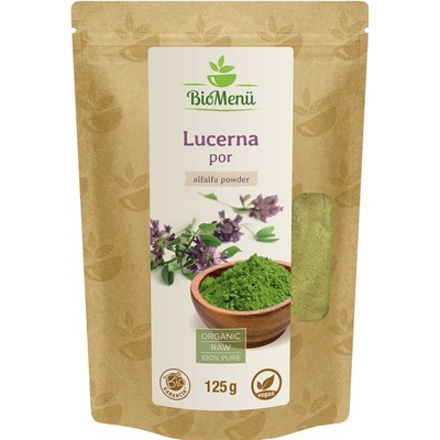 BioMenü Bio Lucerna prášok 125 g