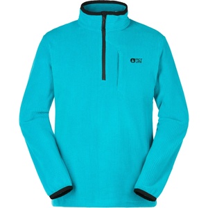 Picture Мъжки поларен пуловер Picture Weavy 1/4 Grid Fleece Fleece jumper - Capri Breeze - размер XXL (005-7345-0215)