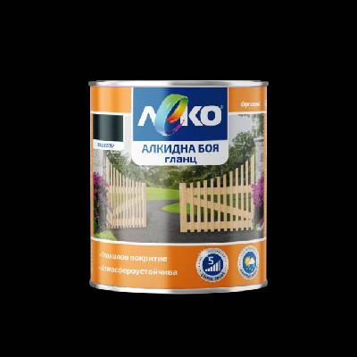 АЛКИДНА БОЯ ЛЕКО 2.5л RAL 3020 Traffic red ГЛАНЦ (11-103382)