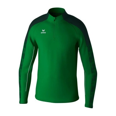 Erima Evo Star mikina 1/2 ZIP dětská zelená tmavě zelená