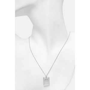 Tom Wood Сребърно колие Tarot Lovers Pendant (101079)