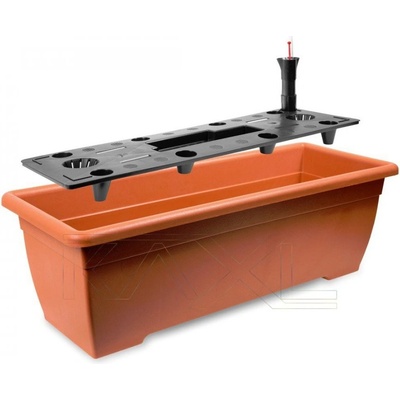 KAXL Samozavlažovací květináč-truhlík 7,5l BALCONY CAN ISBT5CAN