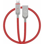 USAMS Kabel U-Sun Lightning кабел power-off, червен, 1, 9m (Usa000077)