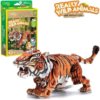 CubicFun CubicFun Пъзел 3D Wild Animals Сибирски тигър 87ч