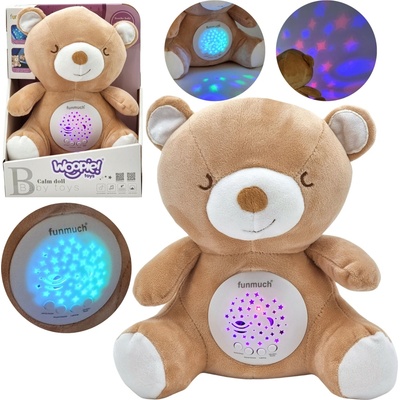 Woopie Baby Projektor ho medvídka WOOPIE 2v1 10 ukolébavek