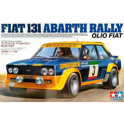 Tamiya FIAT 131 ABARTH RALLY OLIO FIAT Tamiya 1:20