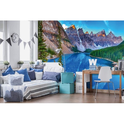 DIMEX ART Самозалепваща се флизелинова фототапета езеро морейн 375 x 250 см