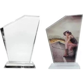 BESTSUB Кристал Триъгълник, 17 х 14 х 2 cm, с възможност за персонализация