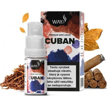 WAY to Vape Cuban 10 ml 6 mg