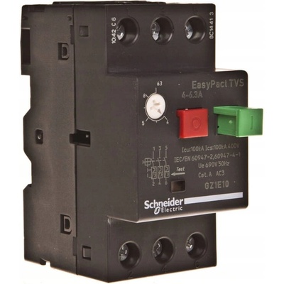 Motorový vypínač pro 15kW 4 - 6,3A Schneider Easy TeSys Power GZ1E10 – Hledejceny.cz