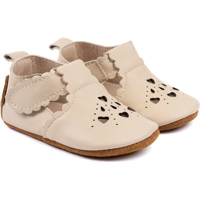 MIKK-LINE dětské kožené capáčky Jelenice–barefoot,protiskluzové – Zboží Dáma