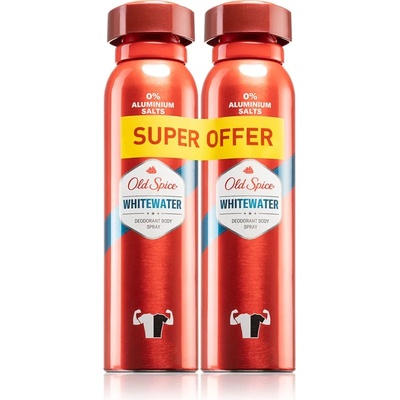 Old Spice Whitewater deo spray duo 2x150 ml