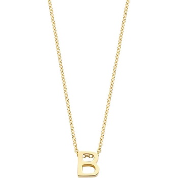 Blush Златно дамско колие с буква Blush 3155YGO_B (3155YGO_B)