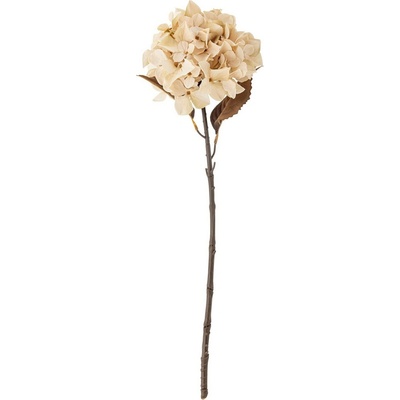 Umělá květina výška 65 cm HYDRANGEA Bloomingville - krémová