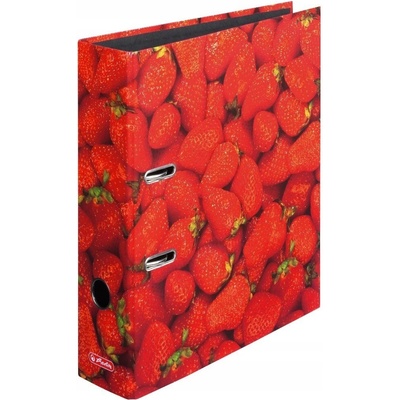 Herlitz Šanón pákový A4 8 cm lamino jahoda