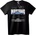 NOONEBRAND Тениска Mustang Дизайн - 2XL, Black