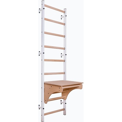 BenchK Гимнастическа стълба BenchK 712W white matte/oak