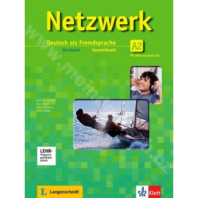 Netzwerk A1 učebnica nemčiny vr. 2 audioCD a DVD