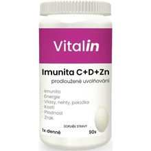 Vitalin Imunita C+D+Zn 90 tabliet