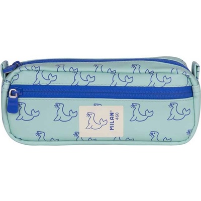 MILAN Несесер 460, с 2 ципа, светлозелен