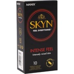 Manix SKYN Intense - безлатеков презерватив с релефни точки - 10 броя - lovesexshop