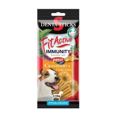 Panzi FitActive Denta Sticks Hypoallergenic Immunity S maškrta psy pre 140 g