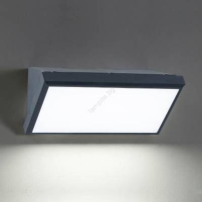 Brilagi Brilagi-LED RGBW Външно стенно осветително тяло TRIANGLE 1xE27/15W/230V антрацит IP65 (LEDBG1023)