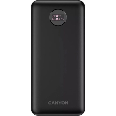 CANYON Външна батерия Canyon PB-2002, CNE-CPB2002B, 20000 mAh, Black (CNE-CPB2002B)