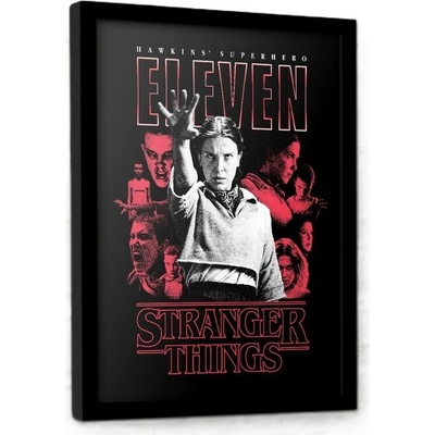 Obraz na zeď - Stranger Things 5 - Eleven, 33 x 43 cm