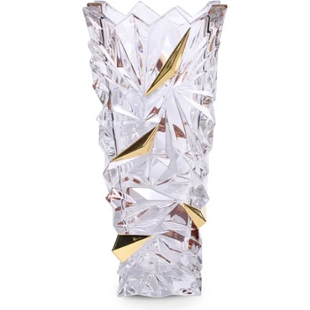 Bohemia 1845 Ваза Bohemia 1845 Glacier Gold H30.5cm (1000266)