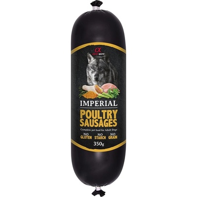 Alpha Spirit Dog Imperial Sausages Poultry 150 g