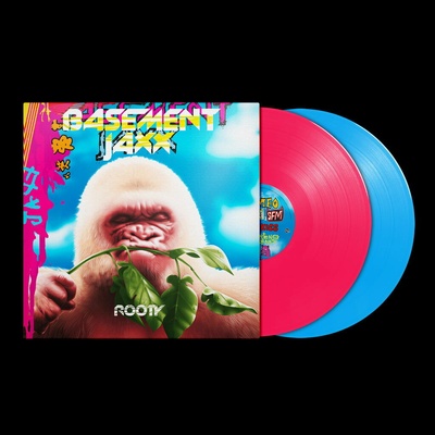 Basement Jaxx - Rooty (Pink & Blue Coloured) 2 LP