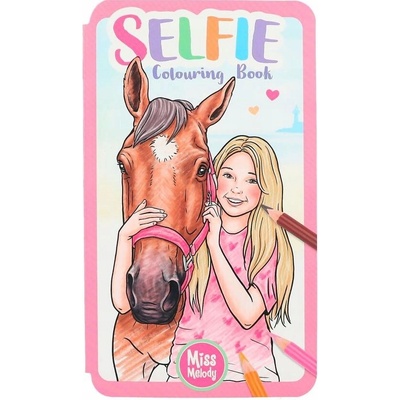 Miss Melody Omaľovánka S NÁLEPKAMI SELFIE 12490