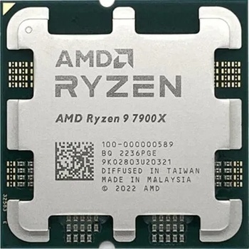 Image 1 of AMD Ryzen 9 7900X 12-Core 4.7GHz AM5 Tray (100-000000589)