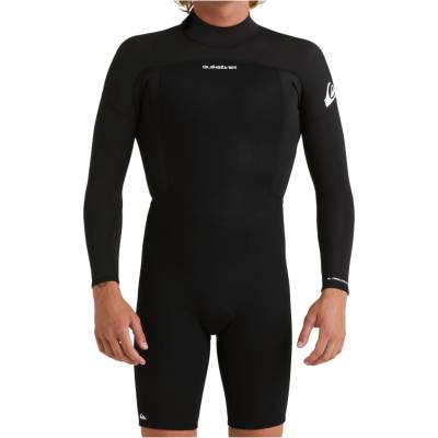 Quiksilver Мъжки неопренов костюм Quiksilver Prologue 2/2 L/S Springsuit Back Zip Wet suit - Black - размер XL (050-1998-0115)