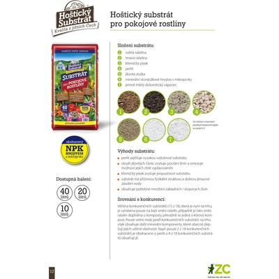 Nohel Garden Forestina Hoštický pre izbové rastliny 5 l