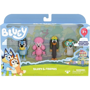 Image 1 of Moose Figurine Bluey Family Pack (90077)