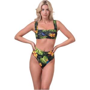NEBBIA High Energy bikini top - Green (Jungle Green)